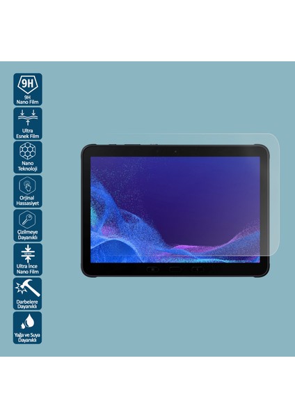 Samsung Galaxy Tab Active4 Pro 10.1 Inç Tablet Ekran Koruyucu Nano Film