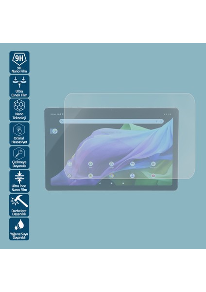 Acer Iconia Tab P10 10.4 Inç Tablet Ekran Koruyucu Nano Film