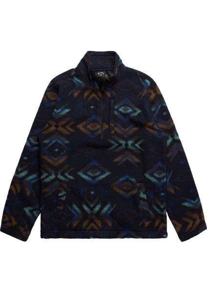 Boundary Mock Neck Erkek Mavi Polar fiyatları