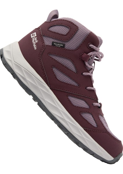 Woodland 2 Texapore Mid K Unisex Çocuk Mor Bot indirimleri