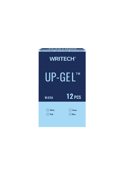 Wrıtech W-0154 Up 0,5mm Mavi Gövde Mavi Jel Kalem - 12'li Kutu modelleri