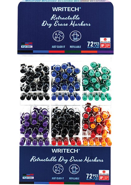 Wrıtech W-709 Basmalı Tahta Kalemi - 72'li Stand