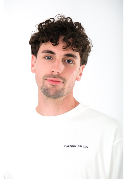 Studio Ekru - Oversize Fit T-Shirt Erkek