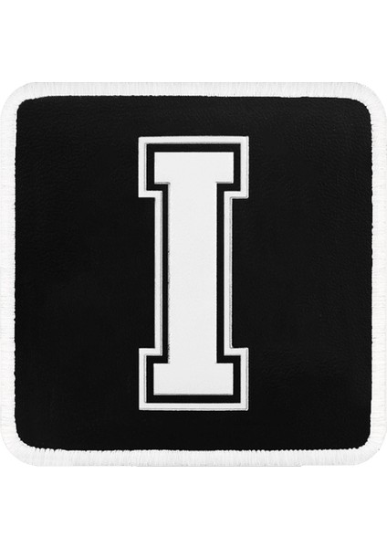 V1 I Harf - 2 Kod Logolu Unisex Siyah-Beyaz Bench