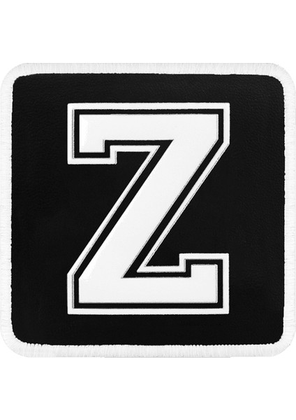 V1 Z Harf - 2 Kod Logolu Unisex Siyah-Beyaz Bench
