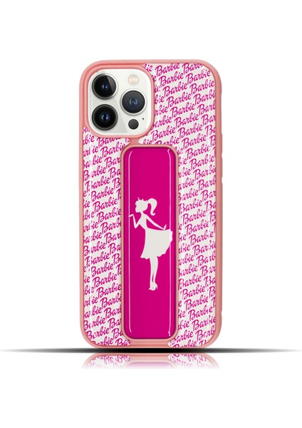 Apple IPhone 13 Pro Barbie Baskılı Pembe Yumuşak Silikon Telefon Kılıfı modelleri