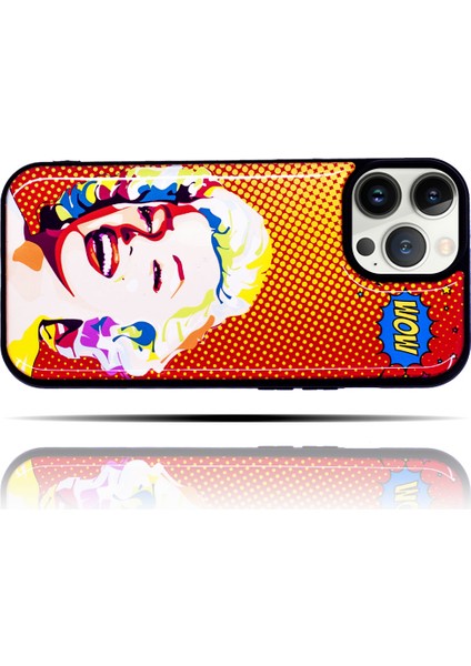 Apple iPhone 11 Pro Max Uyumlu Marilyn Monroe Yumuşak Silikon Telefon Kılıfı