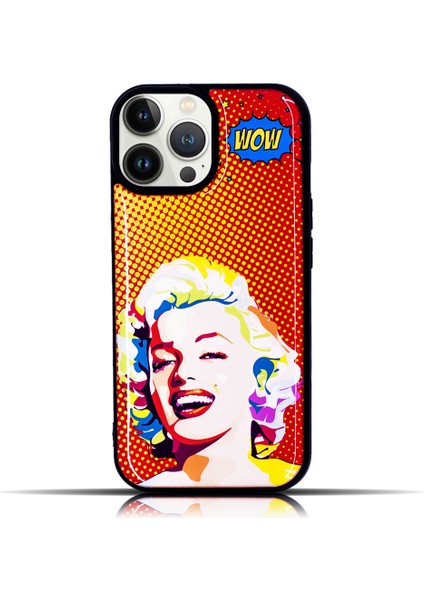 Apple iPhone 11 Pro Max Uyumlu Marilyn Monroe Yumuşak Silikon Telefon Kılıfı