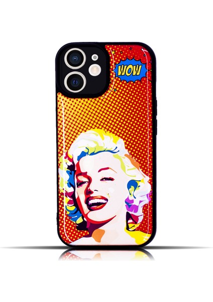 Apple IPhone 11 Uyumlu Marilyn Monroe Pop Art Yumuşak Silikon Telefon Kılıfı