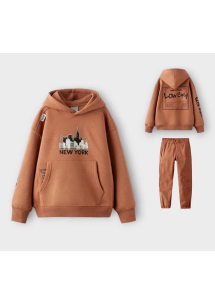 Newyork Baskılı Erkek Çocuk Takım