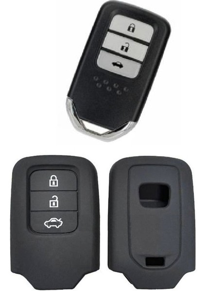 Honda Smart Silikon Kumanda Kabı 3 Buton