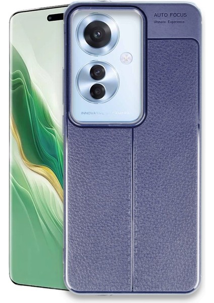 Oppo Ro 11 F Kılıf Deri Desli Kaliteli Silikon Kılıf