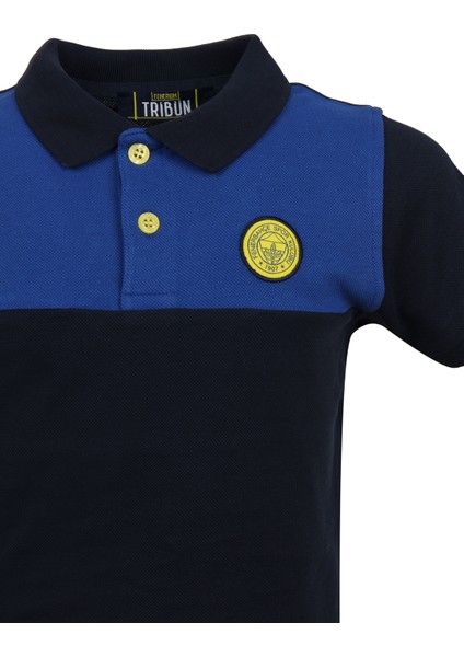 Çocuk Trıbun Tek Renk Logolu Polo fırsatları