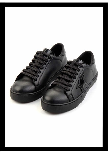 Siyah Kadın Sneaker K01377034009