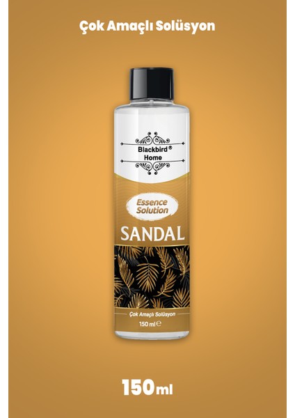 Sandal Sihirli Koku Etkili Çok Amaçlı Solüsyon 150 ml Tüm Koku Makinelere Uyumlu Ortam Kokusu