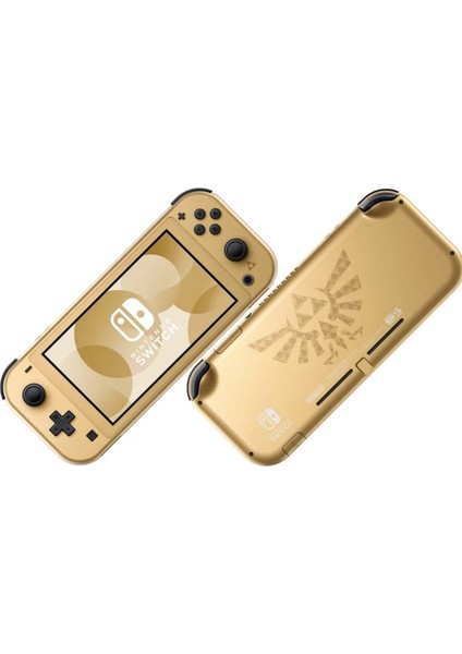 Switch Lite Hyrule Edition (Özel Sürüm) Sıfır Oyun Konsolu + The Legend Of Zelda Tears Of The Kingdom Oyunlu Bundle