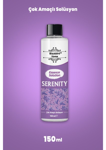 Serenity Sihirli Koku Etkili Çok Amaçlı Solüsyon 150 ml Tüm Koku Makinelere Uyumlu Ortam Kokusu