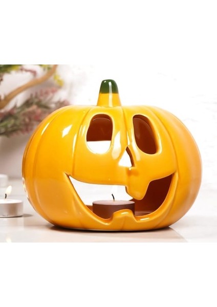 Halloween Kabak Tealight Mumluk