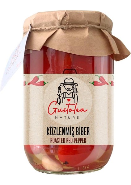 Gustolea Nature Közlenmiş Kapya Biber (660CC)