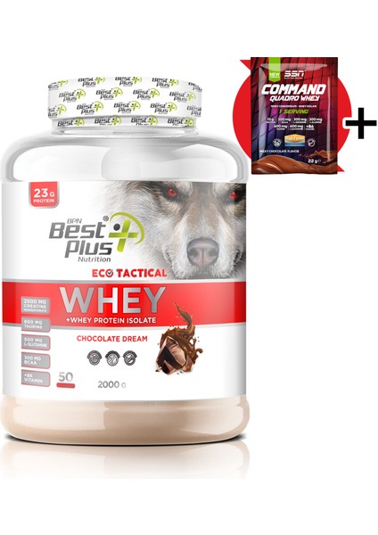 Eco Tactıcal Whey 2000 G Chocolate Dream