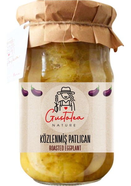 Gustolea Nature Közlenmiş Patlıcan (660CC)