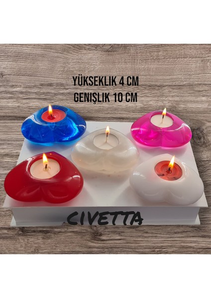 Dekoratif Kalp Mumluk fiyatları