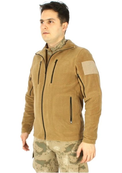 Erkek Bej Tactical Polar Mont 6 Cepli Askeri Mont fiyatları