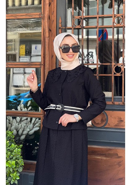 Etekli Takım 124Y31023 Siyah fırsatları