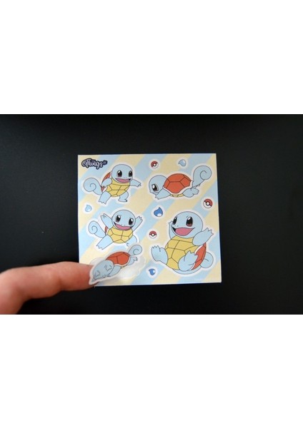*özel Tasarım* Squirtle Sticker Pokemon 12 Parça Set 2 Adet fiyatları