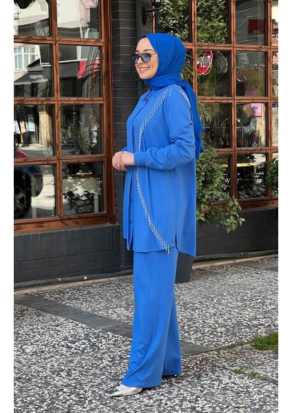 Pantolonlu Takım QAY62102 Mavi fiyatları