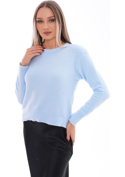 Kadın Bisiklet Yaka Yumoş Triko Örme Kazak 245162 - fırsatları