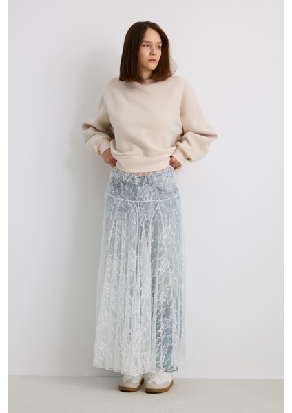 Dantel Midi Etek indirimleri