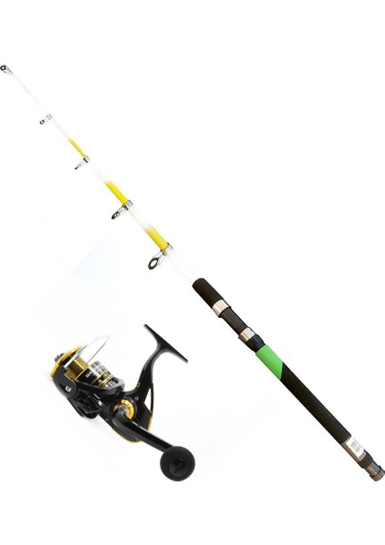 1721 Eagle 270CM. Teleskopik Kamış 70-150GR ATAR+MAGMA-6000 Olta Makinesi 3+1 Bb