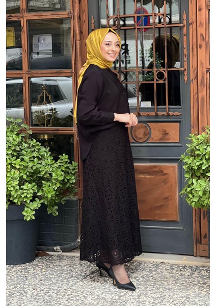 Etek Bluz Takım 7008 Siyah fiyatları