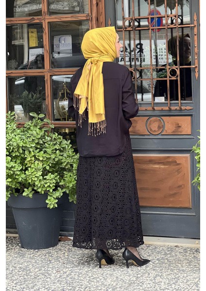 Etek Bluz Takım 7008 Siyah fırsatları