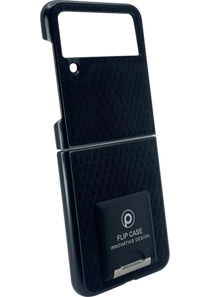 Samsung Galaxy Z Flip 4 Uyumlu Suni Deri Arka Koruma Kılıf fiyatları