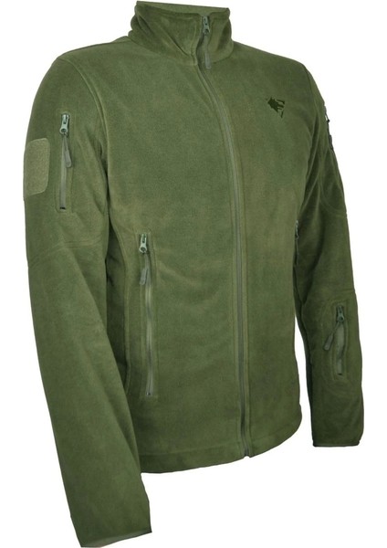 Haki 5 Cepli Tüylenme Yapmayan Polar Ceket, Rahat ve Esnek Outdoor Polar Mont fırsatları