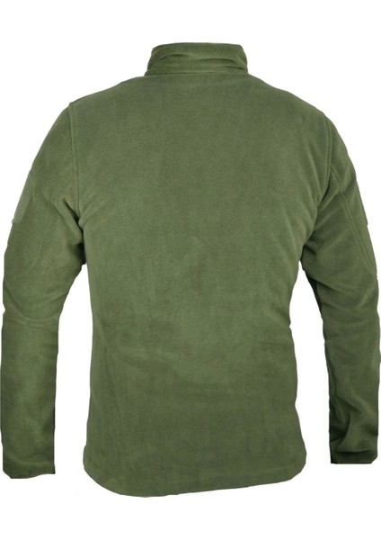 Haki 5 Cepli Tüylenme Yapmayan Polar Ceket, Rahat ve Esnek Outdoor Polar Mont indirimleri