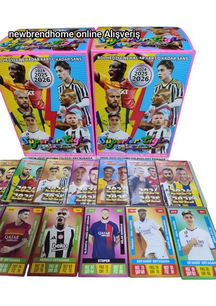 Süperler Ligi Dünya Yıldızları 2025-2026 Güncel Transferler Sürpriz Hediyeler Kazan Oyun Kağıtları modelleri