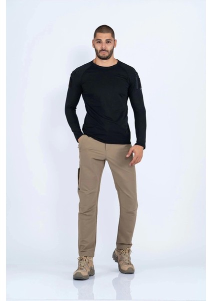 Taktik T-Shirt Uzun Kol 801 Pike, Siyah fiyatları