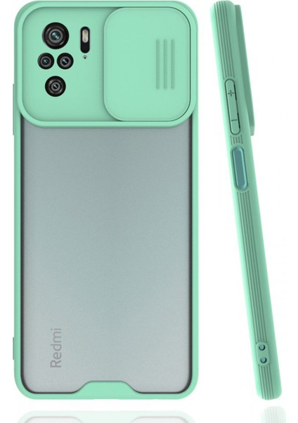 Xiaomi Redmi Note 10 Uyumlu Platin Kamera Kızaklı Arka Koruma Kılıf