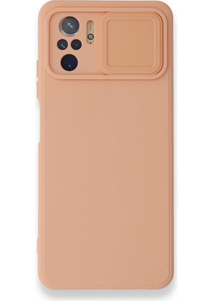 Xiaomi Redmi Note 10 Uyumlu Kızaklı Kamera Korumalı Arka Koruma Kılıf