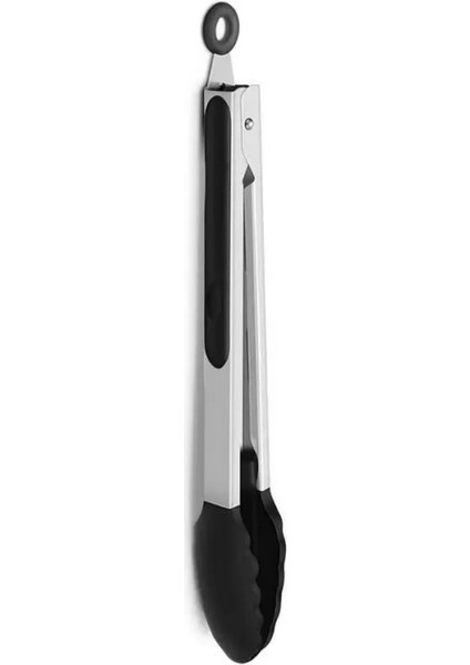Barbekü Maşası Silikon 40 cm Siyah (Bms-40)