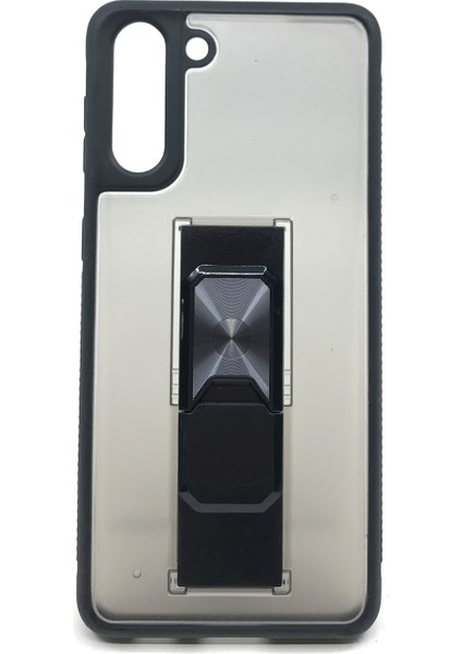 Samsung Galaxy S21 Plus Uyumlu Microcase Mıknatıs Yüzüklü Arka Koruma Kılıf