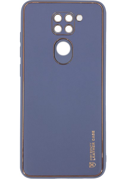 Xiaomi Redmi Note 9 Uyumlu Coco Leather Seri Arka Koruma Kılıf