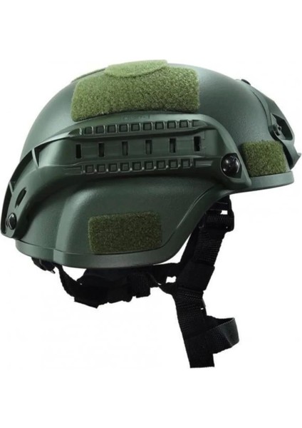 Astüm Askeri Malzeme Koruyucu Başlık Miğfer Kask Airsoft/ Paintball Haki