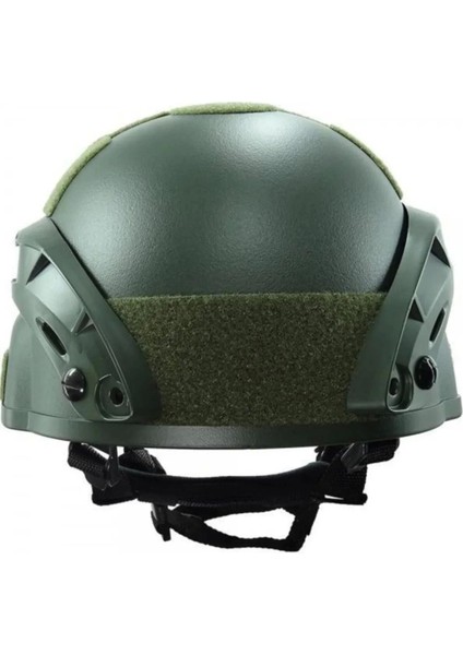 Astüm Askeri Malzeme Koruyucu Başlık Miğfer Kask Airsoft/ Paintball Haki