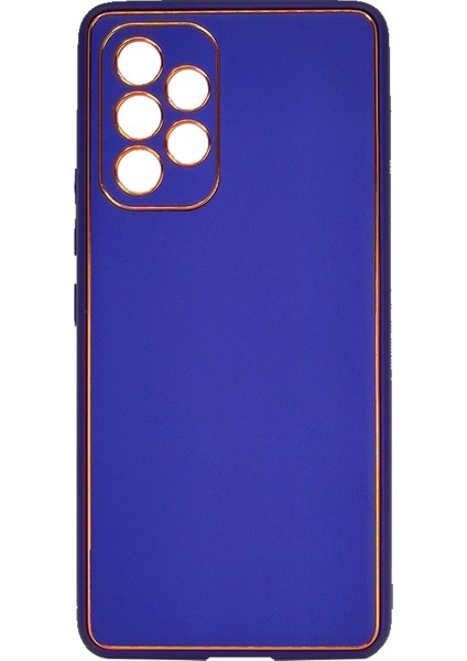 Samsung Galaxy A53 Uyumlu Coco Leather Seri Arka Koruma Kılıf