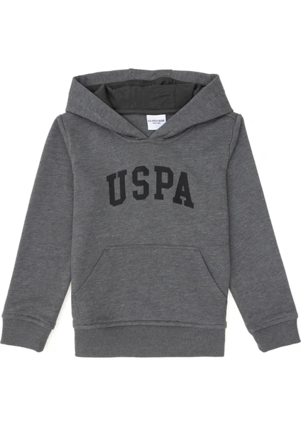 U.S. Polo Assn.  Erkek Çocuk Antrasit Melanj Sweatshirt 50293614-VR081