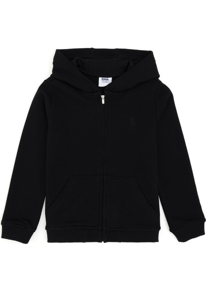 Erkek Çocuk Siyah Sweatshirt 50289144-VR046